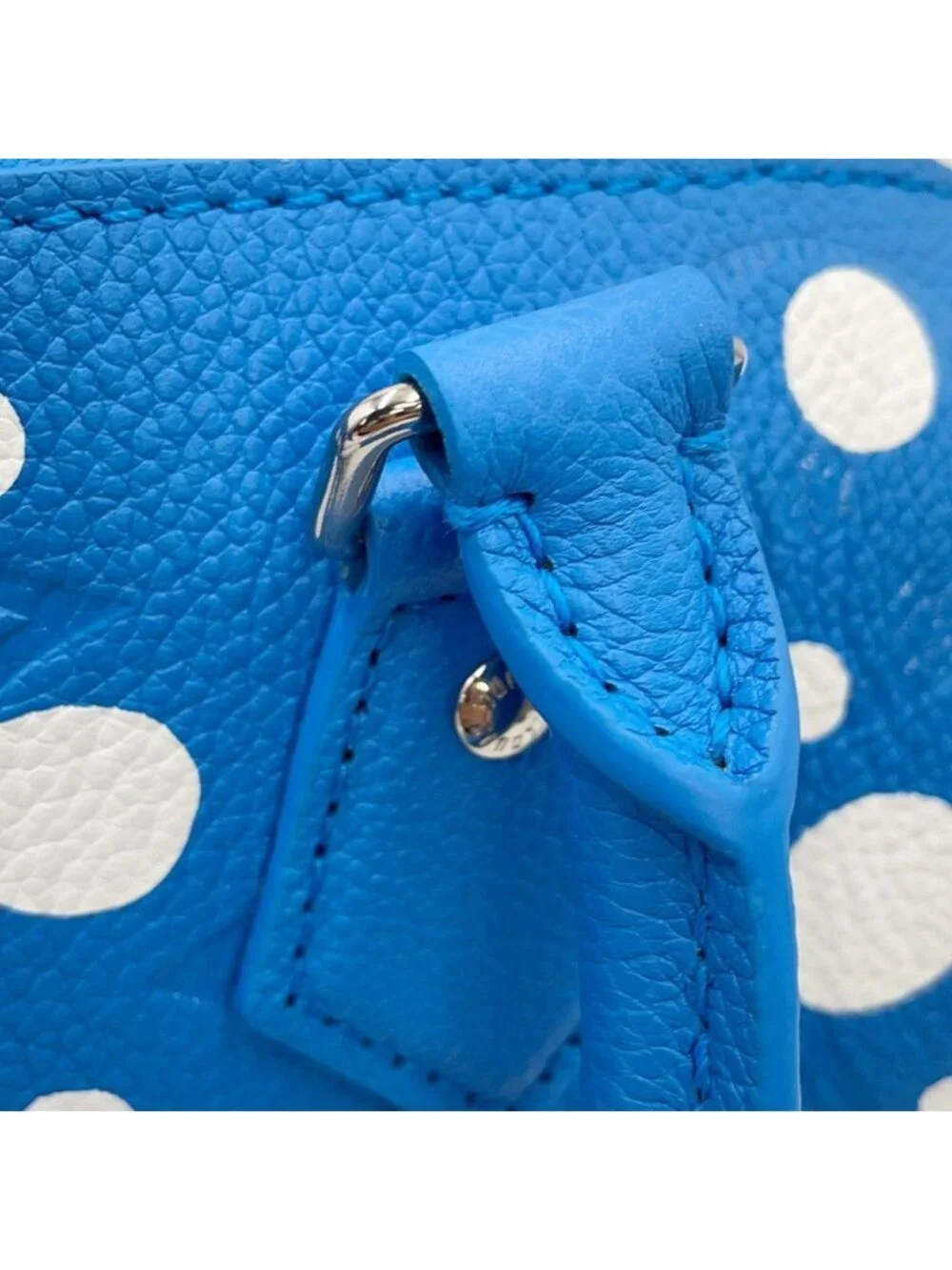 Louis Vuitton Handbag Monogram Empreinte LV Yk Speedy Bandouliere Yayoi Kusama